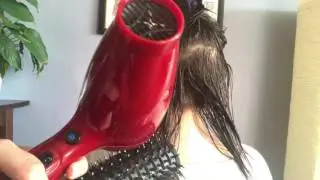ASMR Shampoo, Blow Dry & Styling