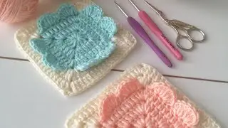 Çiçek Motif Battaniye Modeli