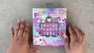 Pop Glamour Nails Caticorn: Scented 3D Press on Nails & Adjustable Ring