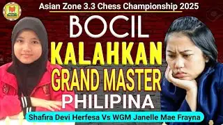 Shafira Devi Herfesa Vs WGM Janelle Mae Frayna | Asian zone  3.3 chess championship 2025
