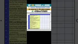 Daily Routine That Grows Restaurants 📈 Perfect for Owners! #RestaurantChecklist