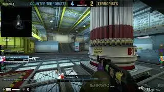 Back to back full 10 second smoke defuses from PB and Feller.