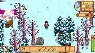Stardew Valley 🌱 | Stream relajado y bonito 🐱💖 Día 1 a ???? de Invierno - Año 1