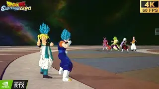 Gogeta & Vegito VS OG Rival's, Intense Clash, Dragon Ball Sparking Zero, 4K 60FPS.