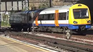 Underground and Overground trains at Barking | Monday 22nd October 2018
