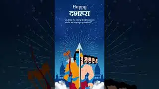 Happy Dussehra Wishes #wish #festival #dussehra