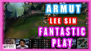 Armut FANTASTIC Lee Sin Play 🔥 #MSI2021 #MadLions #Armut