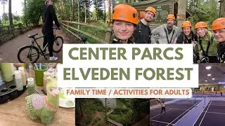 Center Parcs Elveden Forest Vlog - activities for adults - rollerskating, aerial adventure, pottery