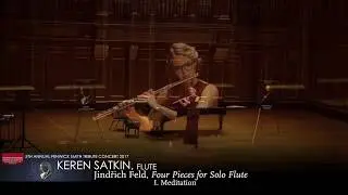 03 Jindřich Feld, Four Pieces for Solo Flute: I. Meditation, Keren Satkin