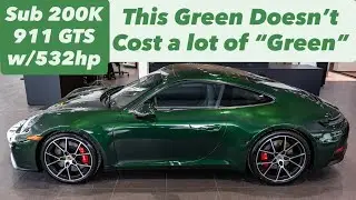 Это выгодное предложение?... Новый Porsche 911 GTS Coupe 2026 года в цвете Oak Green Neo.