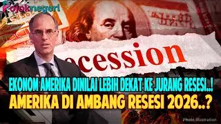 EKONOM AMERIKA SERIKAT DI AMBANG RESESI, EKONOM MOODY&rsquo;S NILAI DATA PDB TUTUPI MASALAH BESAR!