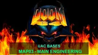 Doom 64 - MAP03 - Main Engineering