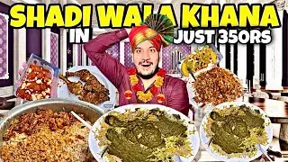 Old Wedding Chicken Roast & Biryani for Just Rs 350 | Shadi Ka Khana Street Food in Lahore #yt