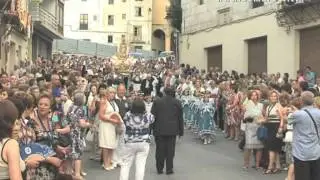 Periòdic Ontinyent   Encontre Puríssima i Agonia 28 08 12