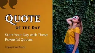 Daily Booster 365 days |Quotes that boost you | in #2023 | Quote of the Day |