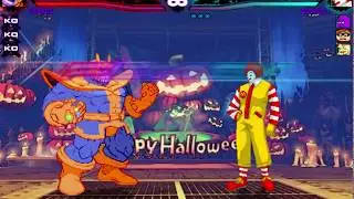 Mugen Halloween Tournament (64 Loser Bracket Semi Finals) Rattakorn Winky vs McDonalds I'm Lovin It