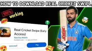 How To Download Real Cricket Swipe(BEST TRICKS) 