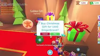 ADOPT ME - Opening Golden Gifts and Christmas Gifts