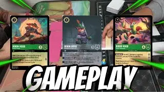 Robin Hood deck is nutty #lorcana #disney #tournament