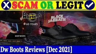 Dw Boots Reviews (Dec 2021) - Is This A Scam Website? Check It! | Scam Inspecter