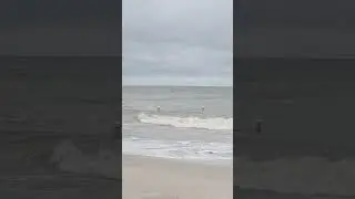 the storm, Buckroe Beach , Hampton VA  #shorts