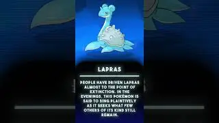 Pokedex Entry: #0131 - Lapras