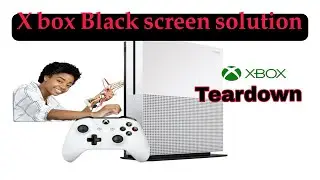 Xbox Disassembly Black screen solution