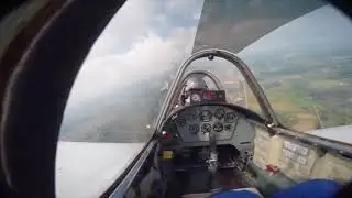 YAK  52 doing some rolls