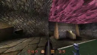 Quake Enhanced - E4M5 (Nightmare) in 0:13:80