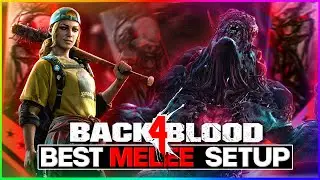 BACK 4 BLOOD OP HIGH DIFFICULTY MELEE BUILD! (Deck Guide & Explanation)