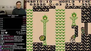(12:29.219) Super Mario Land any% speedrun