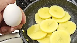 Só duas  batatas e  dois ovos! Receita rápida e fácil  receita fitness e saudável