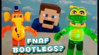 FNAF Pizzeria Simulator Fake FUNKO Happy Frog & Orville Articulated Figures Bootlegs