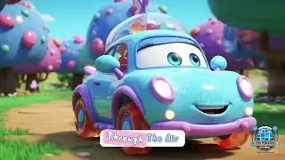 Sweet Wheels Rolling On &mdash; The Candy Car Adventure Song | Fun 3D Animation Music for Kids
