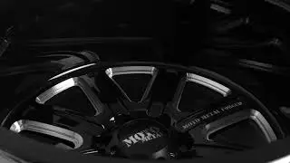 MO402 Gloss Black Milled