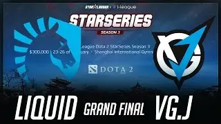 Liquid vs VG.J Grand Final Starladder i-League 2017 Lan Highlights Dota 2