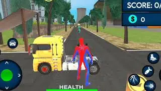 SPIDER HERO SUPERHERO RESCUE FEATURES | #3d animation of superhero |#Superhero rescue mission games