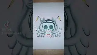 Drawing Jolly Roger of Bon Clay Mr.2 #OnePiece