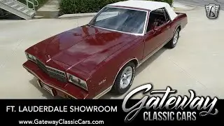 1982 Chevrolet Monte Carlo Gateway Classic Cars of Ft. Lauderdale #1201