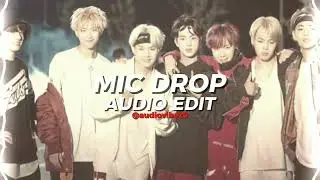 Mic Drop-BTS [audio edit] #micdrop #bts #audioedit 