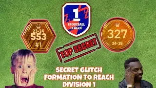 INSANE GLITCH Formation to WIN Every Division Match in eFootball Mobile! #efootball 