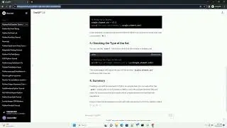 python create set with one element
