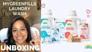 UNBOXING | MYGREENFILLS | BEST NONTOXIC LAUNDRY SOAP | REFILLABLE LAUNDRY WASH