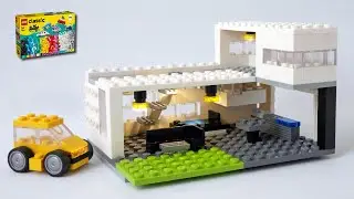 Stylish minimal HOUSE LEGO Classic 11036. How to build | Refined and sophisticated building.