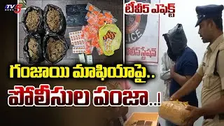 పోలీసుల పంజా..!  AP Police Strict Action Against Gan*ja Mafia | TV5 Effect | TV5 News