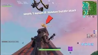 Fortnite week 1 seson 8 hidden battle star