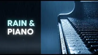 Heavy Rain Sounds with Soft Piano 🎹🌧️ Deep Sleep Music for Instant Relaxation