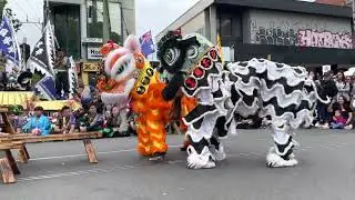 Kuan Yee - Lion Dance | Victoria St Richmond Lunar New Year Festival 2023