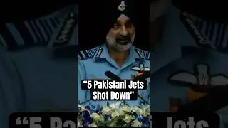 IAF Chief's Explosive Revelation | &ldquo;5 Pakistani Jets Shot Down During Op Sindoor