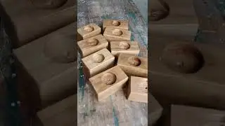 Brinde para os clientes com sobra de madeira! #madeira #woodworking #diy #marcenaria #ideias